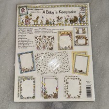 PROVO CRAFT A BABY'S KEEPSAKE SCRAPBOOK PACKET