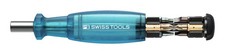 PB Swiss Tools Magazin-Bithalter blau 8-teilig Schlitz, PH, TX - PB 6464.Blue