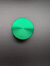 small green herb grinder 2 piece 