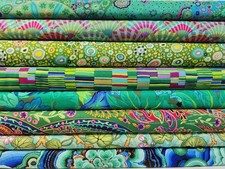Kaffe Fassett BUNDLE SET in Greens From Free ...