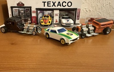 RARE Japanese Release AFX G-Plus HO Mazda RX-7 White Green Slot Car Needs Decals
