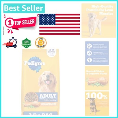 Nutritious Adult Dog Dry Food, 3.5 lbs - Roasted Chicken & Veggie Flavor Delight