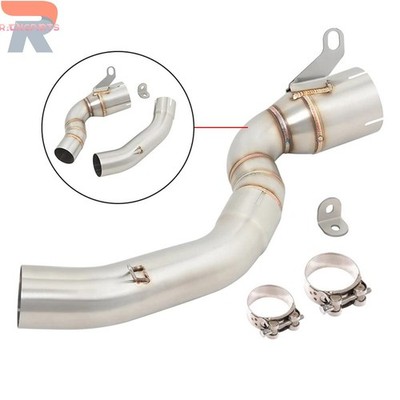 51mm Stainless Steel Exhaust Mid Pipe for 2020 2021 2022 2023 KTM Duke 200