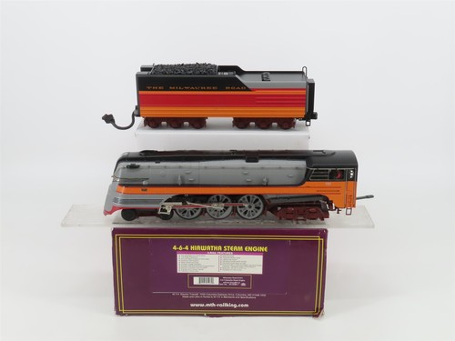 Calibre O 3 rieles MTH 20-3096-1 MILW Hiawatha 4-6-4 vapor #101 - NECESITA BATERÍA | Zustand: Used