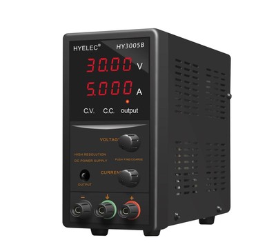 DC Power Supply Variable, 30V 5A Adjustable Switching Regulated DC Bench Powe...