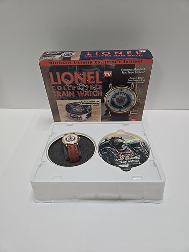 VTG Lionel Collectible Train Watch Real Train Sounds Collector's Edition