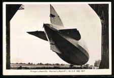 Fotografie Kriegsluftschiff Zeppelin Marine Luftschiff L 53 LZ 100 um 1917