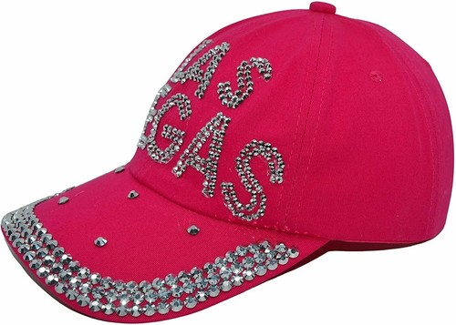 Vegas Baseballmütze für Damen Strass Mütze, Bedazzled Bling Baseball Caps,... - Bild 6 von 6