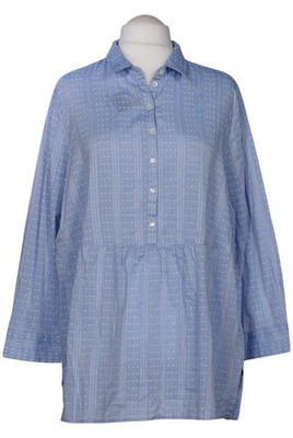 Ulla Popken Bluse Damen Oberteil Hemd Hemdbluse Gr. EU 50 Baumwolle ... #3r58iul