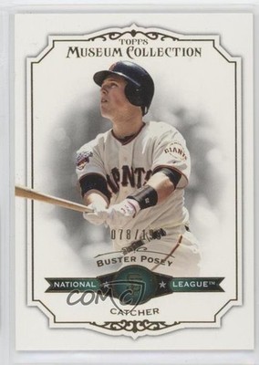 2012 Topps Museum Collection Green 78/199 Buster Posey #7 1e5
