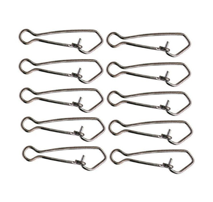 Карабин Spro Hooksnap 1 35 кг 10 защелок Stck 1990₽