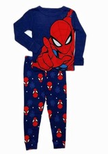 Toddler Boys Marvel Amazing Spider-Man Pajama Set Blue Size 2T NWT