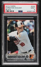 2015 Topps Black 40/64 Christian Walker #549 PSA 9 MINT 3p9