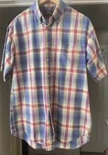 Men’s Route 66 Short Sleeve Large Shirt Pit To Pit 21”