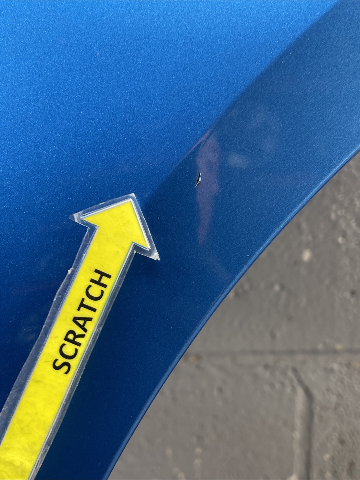 2014-2020 BMW i8 I12 Rear Left Fender Quarter Panel Cover Blue C01 OEM *NOTE*