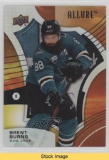 2021-22 Upper Deck Allure Sunrise Brent Burns #18 READ r4d