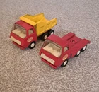 70's TONKA 18 DUMPER TRUCK VINTAGE TOY "Tipper" & MINI TANKER BUNDLE