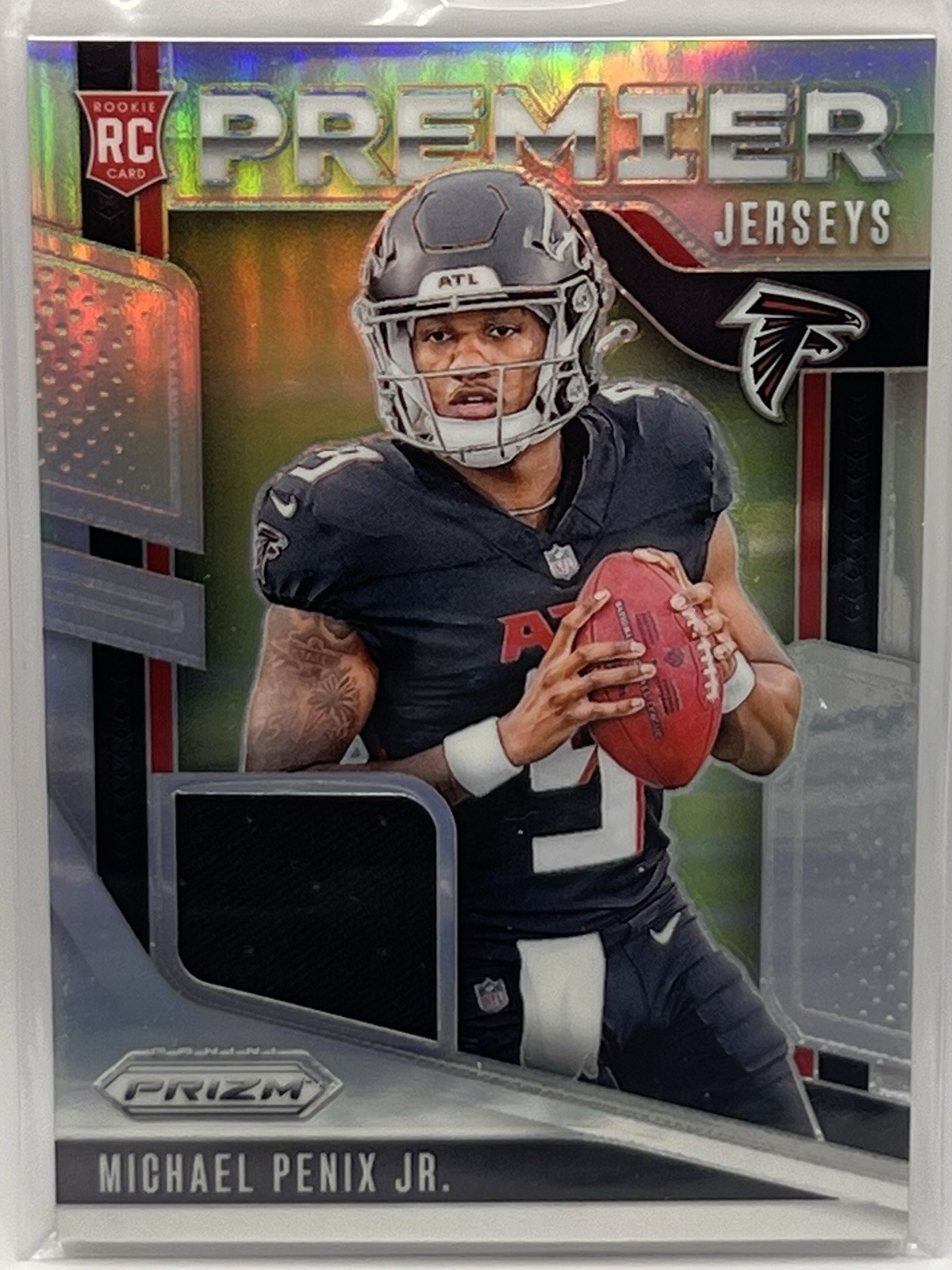 2024 Panini Prizm | Premier Jerseys Michael Penix Jr. | #PJ-MPJ RC Atlanta