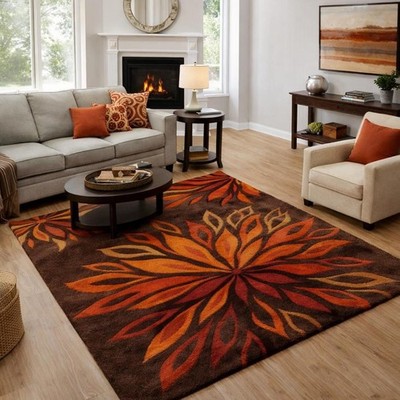 Handmade Rug | Irregular Rug | Wool Rugs | Living Room Rug | Tufted A430