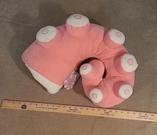 NWT New 17" Wearable Pink Octopus Tentacle Large Plush Octopas Round 1 Japan