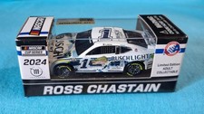 ROSS CHASTAIN  1 Busch Light Fishing  2024 DIECAST CAR 1/64  LIONEL  NEW