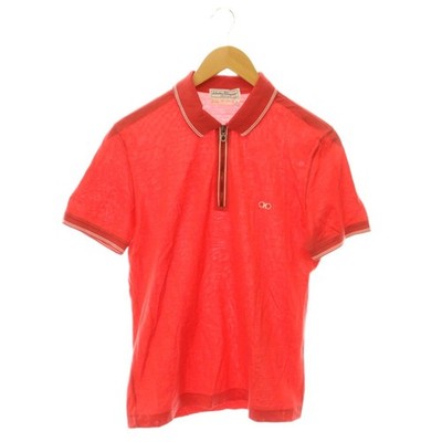 Salvatore Ferragamo Polo Shirt Multicolor S Short Sleeve Cotton