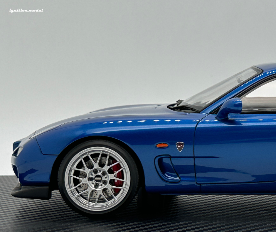 ignition model IG3607 1/18 MAZDA RX-7 FD3S Spirit R Type A Blue