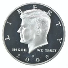 2008-S Kennedy Half Dollar Proof 90% Silver *1923