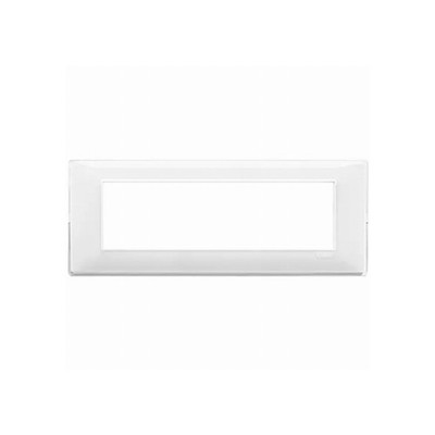 Plakette Reflex Vimar Plana 14657.41 Technopolymer 7 Module Schnee