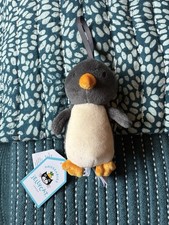 Jellycat Festive Folly Penguin Plush Ornament Bag Charm NWT Retired Christmas