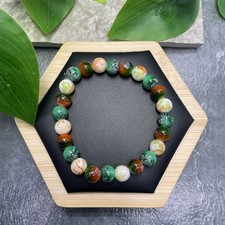 Handmade Bead Beaded Stackable 7  Plus Stretch Bracelet New Free Ship C1247