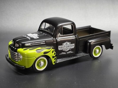 1/25 Maisto H-D Custom 1948 Ford F-1 Pickup - Harley-Davidson