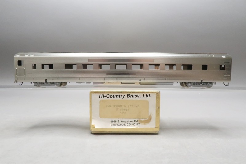 HO Brass Model - Hi-Country CA Zephyr CB&Q California Sleeper #400 - F/Plated