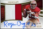 Roger Craig 2025 Panini Immaculate On Card Auto /99 Premium Patch Jersey PPA-RCG