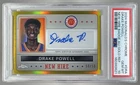 Drake Powell 2024 Topps Chrome McDonald's Gold New Hire Badge Auto 50/50 PSA 10