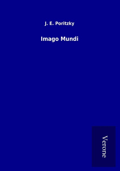 J. E. Poritzky | Imago Mundi | Taschenbuch | Deutsch (2016) | 184 S.-image