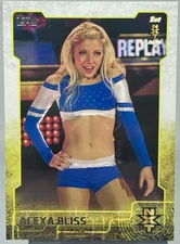 2015 Topps Chrome WWE Alexa Bliss #92 (RC) NXT Rookie Card