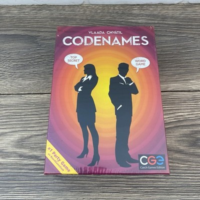 Codenames Party Game, Genuine Czech Games Edition, New Sealed