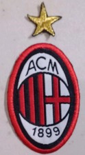 AC MILAN Vintage 98/99 2 Patch Logo X Maglia Adidas Calcio Shirt Italia Serie A