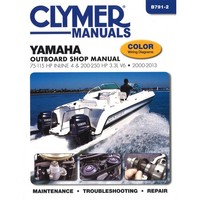 Yamaha AußEnborder 75-115 PS Inline 200-250 2000-2013 Reparaturhandbuch Clymer