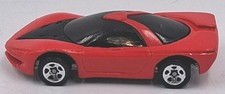 Vtg 1989 Hot Wheels Pontiac Banshee Red 5 Spoke Wheels 1:64 Diecast Loose NM