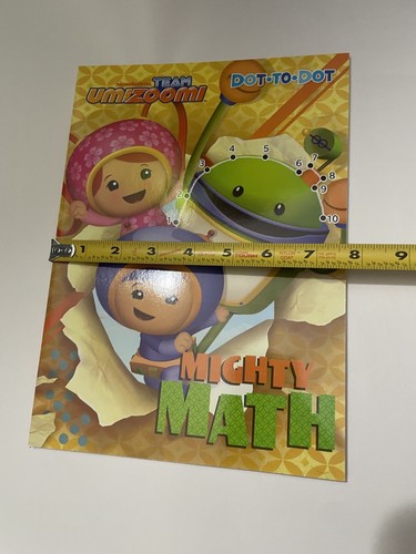 Nickelodeon Team Umizoomi Mal- und Aktivitätsbuch Punkt zu Punkt mathematische Zahlen NEU - Bild 11 von 12