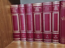 Treccani VOCABOLARIO DELLA LINGUA ITALIANA (1986-2003) 9 volumi Piu Volumi cdrom