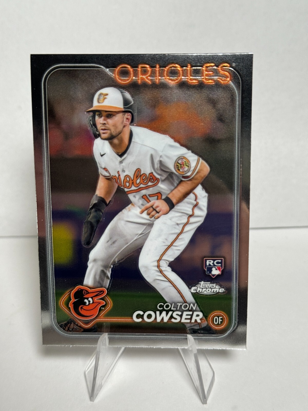 2024 TOPPS CHROME COLTON COWSER ROOKIE RC  #278