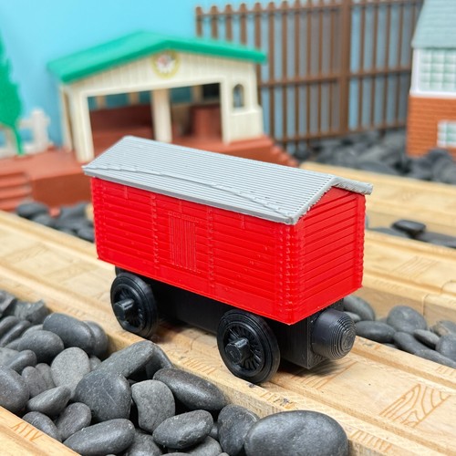 Tren de madera 3 caja de sal tren hecho a medida Thomas Friends Brio elige el color - Imagen 5 de 36
