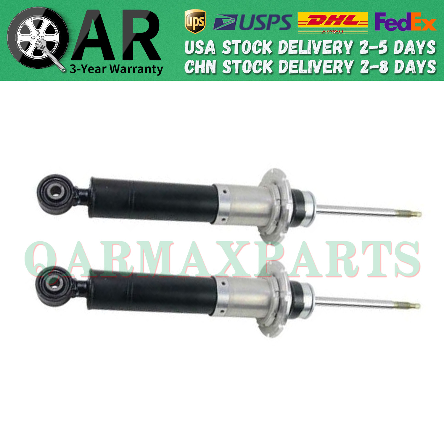 Pair Front Shock Absorbers w/ Magnetic 281475 Fit Ferrari California 2008-2014