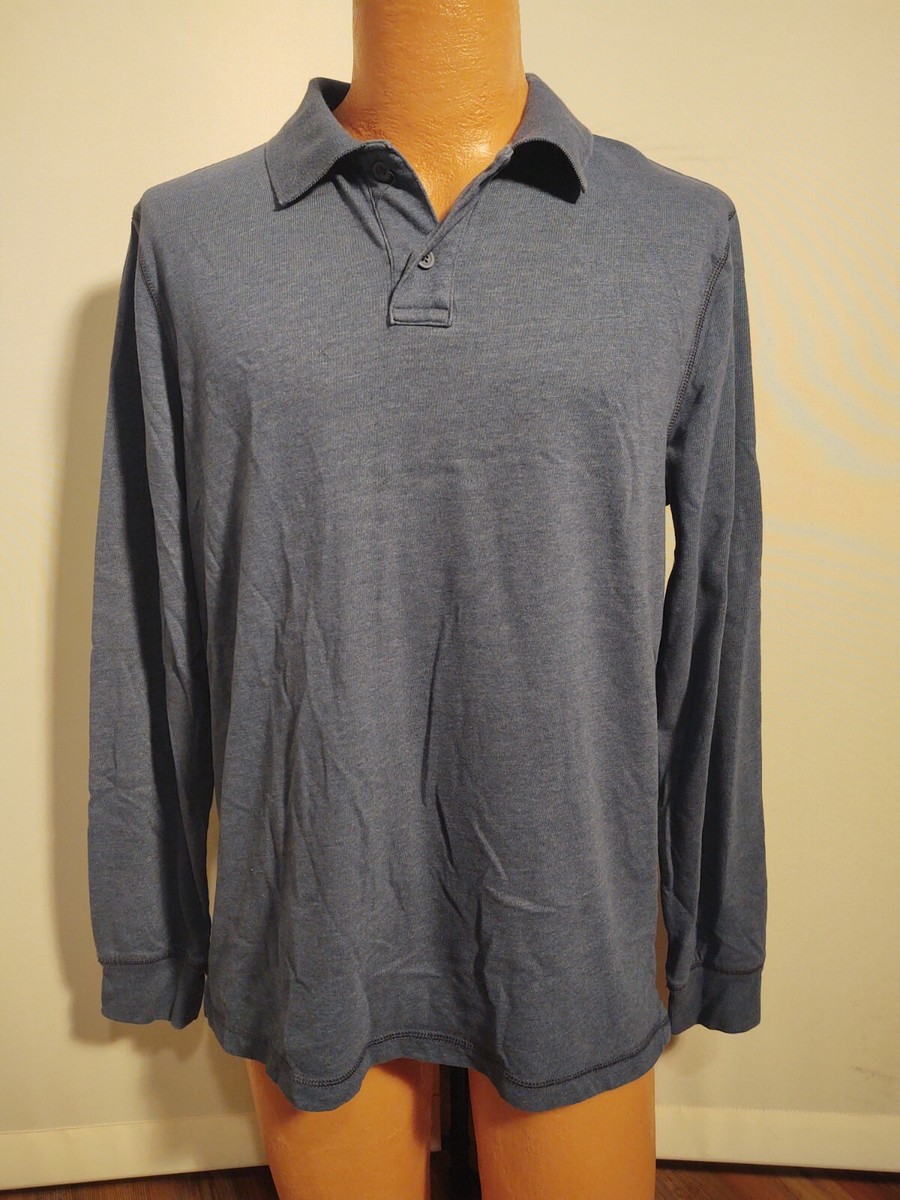 Men's Sonoma Long Sleeve Polo Shirt M