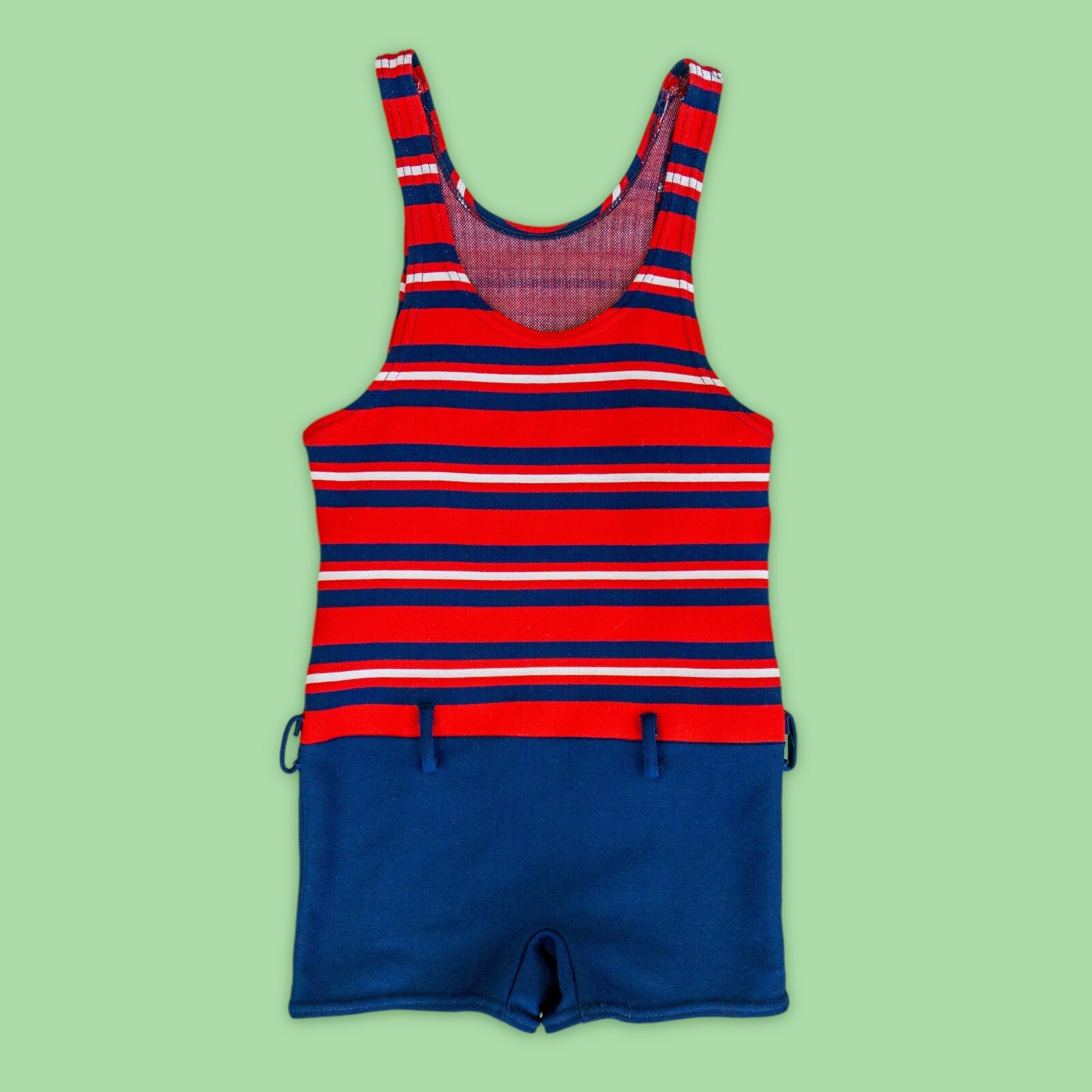 1920s Vintage Wool Men's Swim Suit Bathing Costume Re… Gem