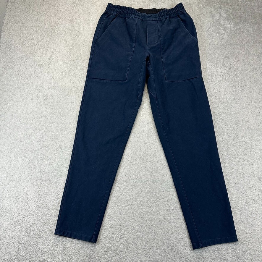 LULULEMON Men's Bowline Pant Canvas Navy Blue S Small Gorpcore Utility Style