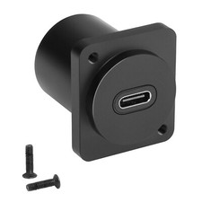 QIANRENON 10Gbps USB C to USB C Panel Mount Adapter Type C 3.1 Female to Fema...